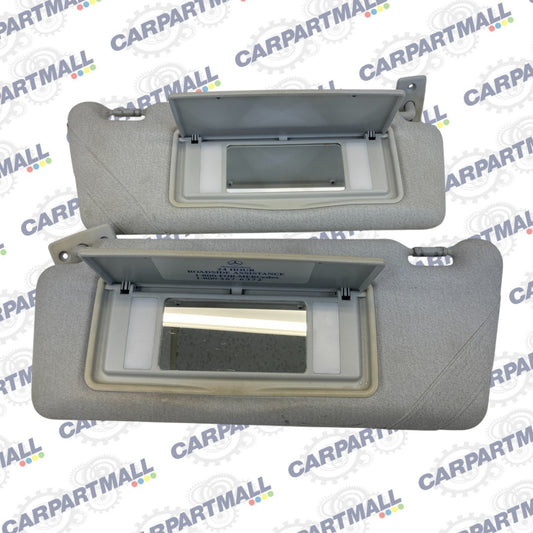 1998-2002 Mercedes-Benz E430 Left & Right Sunvisor Sun Visor Shade Pair Set OEM