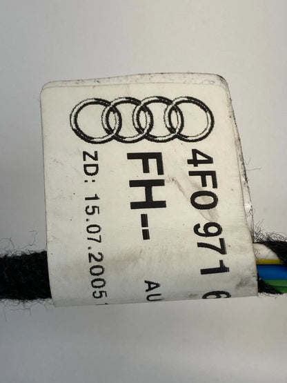 05-11 AUDI A6 QUATTRO REAR RIGHT DOOR WINDOW MOTOR WIRING HARNESS 4F0-971-687