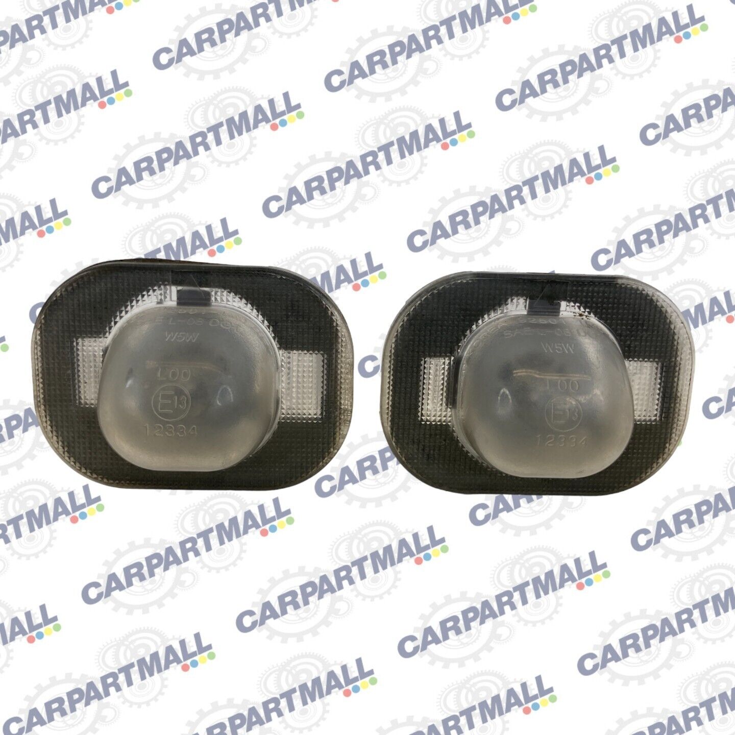 2010-2013 Kia Forte Sedan Rear License Lamp Plate Light Pair Set 92501-1M0 OEM