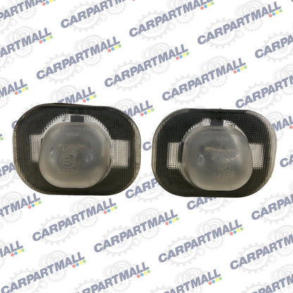 2010-2013 Kia Forte Sedan Rear License Lamp Plate Light Pair Set 92501-1M0 OEM