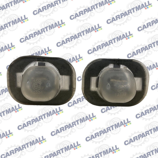 2010-2013 Kia Forte Sedan Rear License Lamp Plate Light Pair Set 92501-1M0 OEM