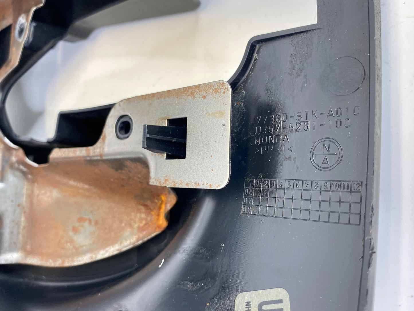 2007-2012 Acura RDX Steering Column Upper & Lower Cover Trim 77360-STK-A010 OEM