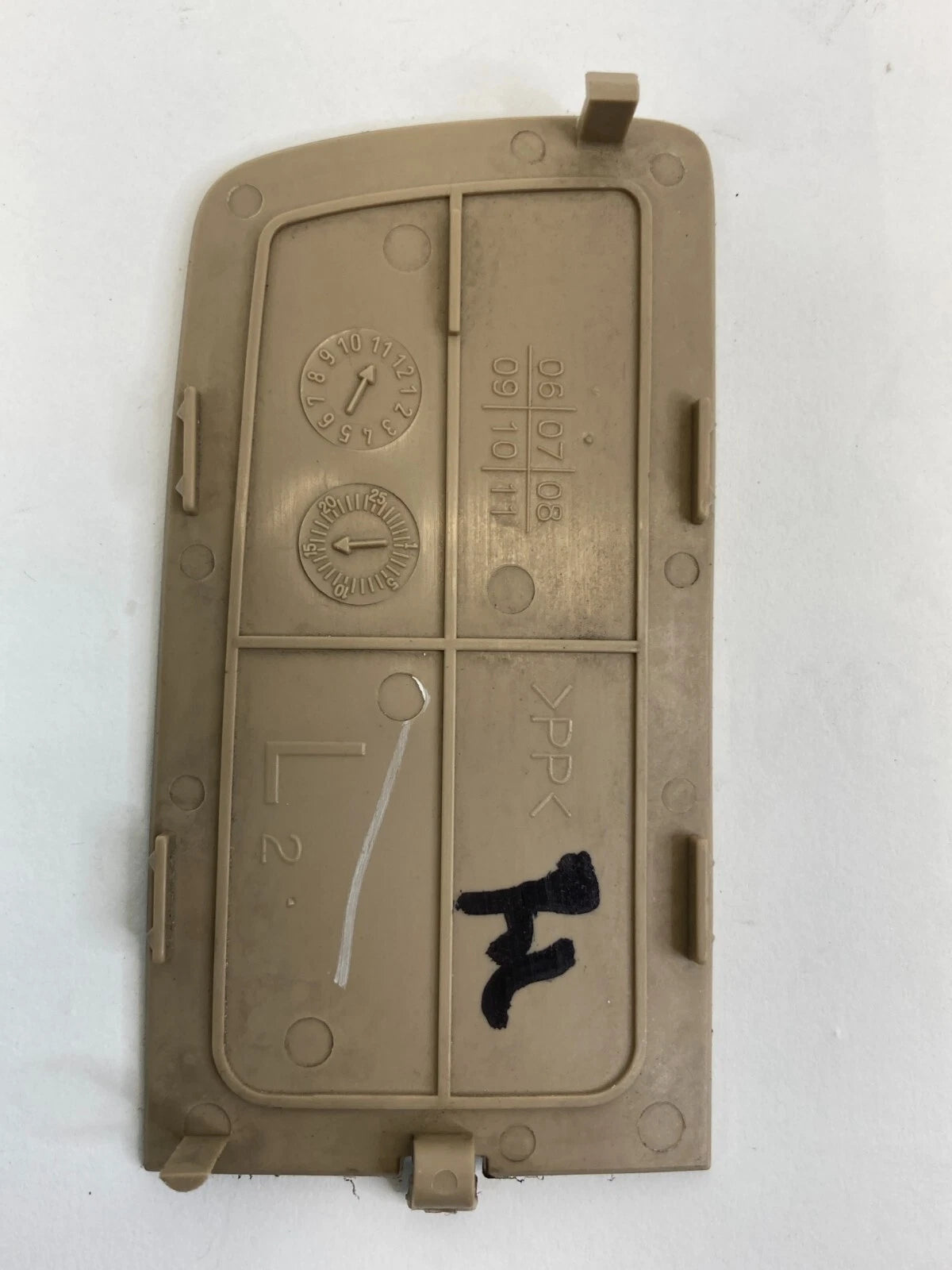 2007-2009 NISSAN SENTRA REAR LEFT DOOR HANDLE BEZEL CAP COVER INTERIOR TRIM OEM