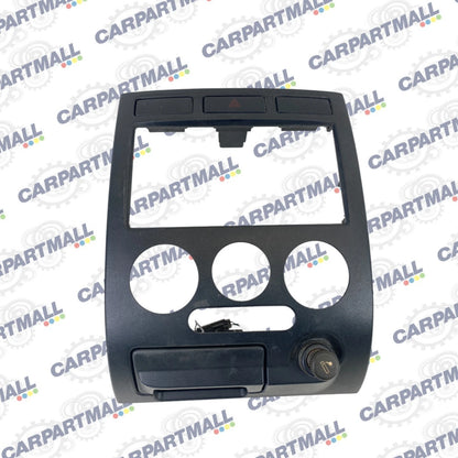 2003-2005 KIA RIO DASH RADIO CLIMATE CONTROL BEZEL COVER TRIM ASH TRAY OEM