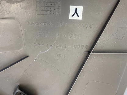 06-10 HONDA CIVIC RIGHT PASSENGER SIDE DASH END CAP BEZEL TRIM 77210-SNA-A000