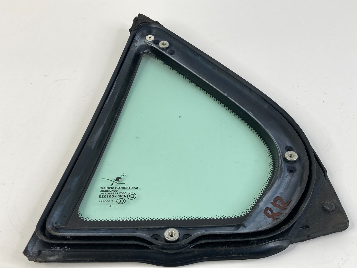 2003-2011 Saab 9-3 Rear Right Door Window Glass Vent Quarter Panel E143R-001025