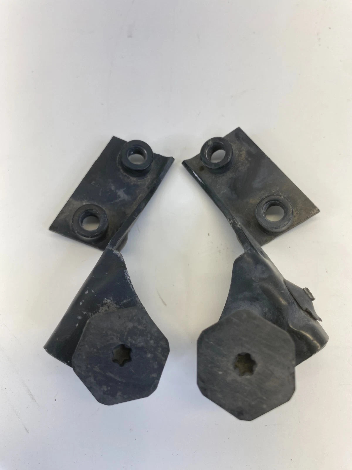 2008-2012 AUDI A5 QUATTRO FRONT BUMPER BRACKET SUPPORT PAIR SET LH & RH OEM