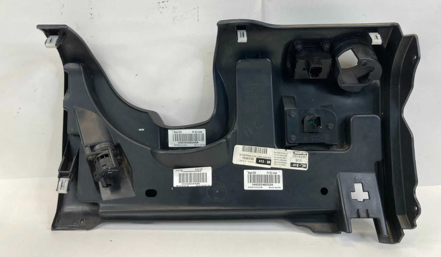 13-16 DODGE DART LF DRIVER SIDE DASH LOWER KNEE COVER PANEL TRIM 1SV30DX9AE OEM