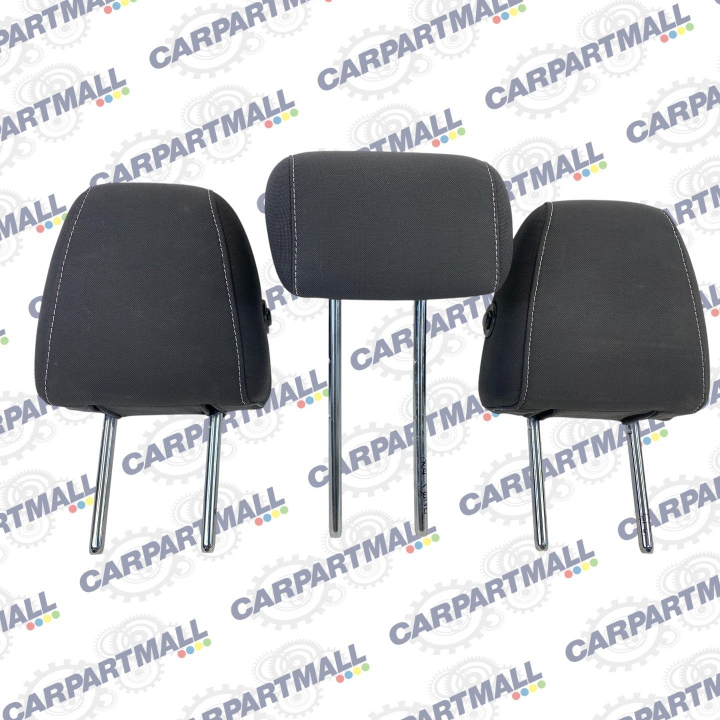 2013 2014 2015 Ford Escape Rear Back Seat Headrests Head Rests Set of 3 OEM