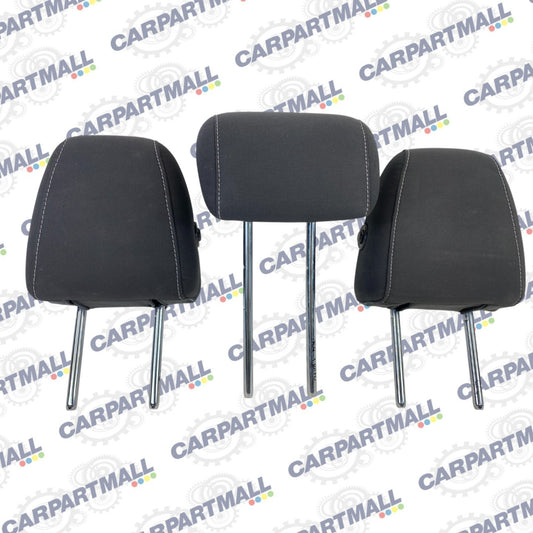 2013 2014 2015 Ford Escape Rear Back Seat Headrests Head Rests Set of 3 OEM