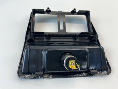 2004-2006 KIA AMANTI REAR CENTER CONSOLE POWER OUTLET 12 V W/ COVER BEZEL OEM