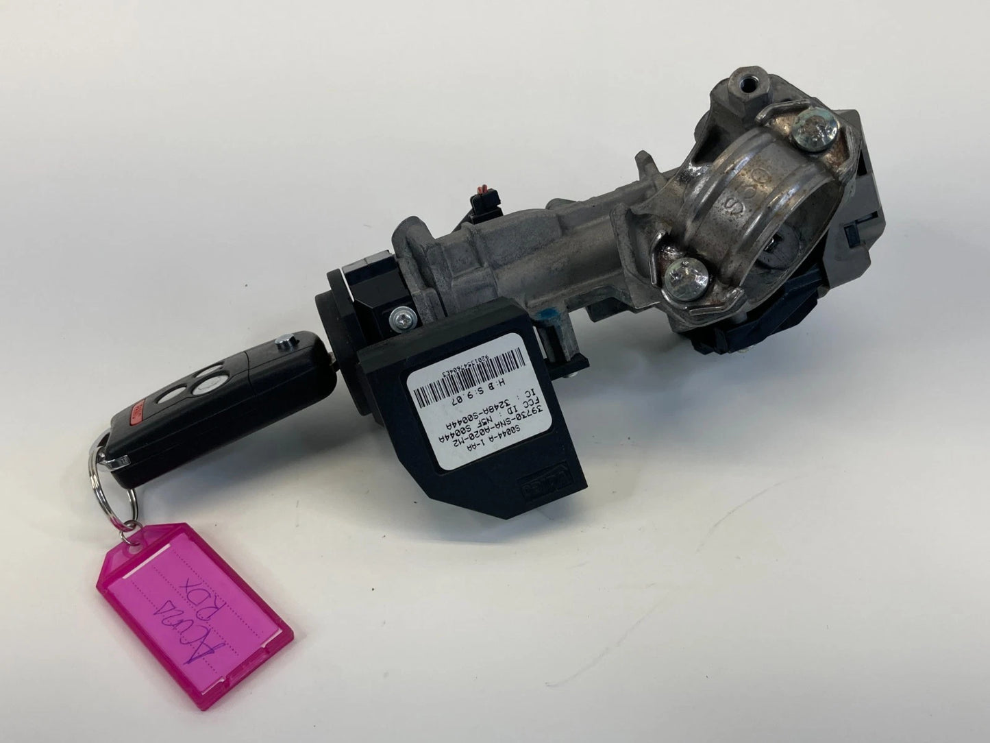2010-2012 ACURA RDX IGNITION SWITCH LOCK CYLINDER ASSEMBLY WITH KEY FOB OEM