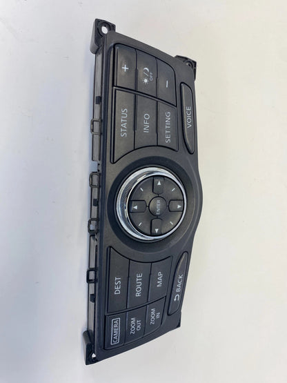 13-16 NISSAN PATHFINDER NAVIGATION INFOTAINMENT CONTROL SWITCH 210252-3KA6A OEM