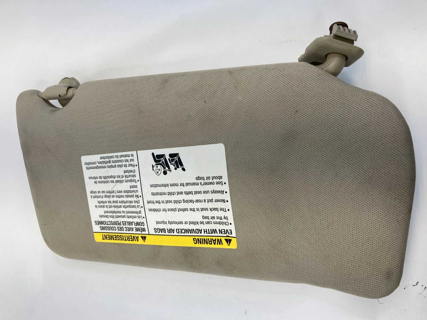 2008 2009 NISSAN ALTIMA FRONT LEFT DRIVER SIDE SUNVISOR SUN VISOR SHADE OEM