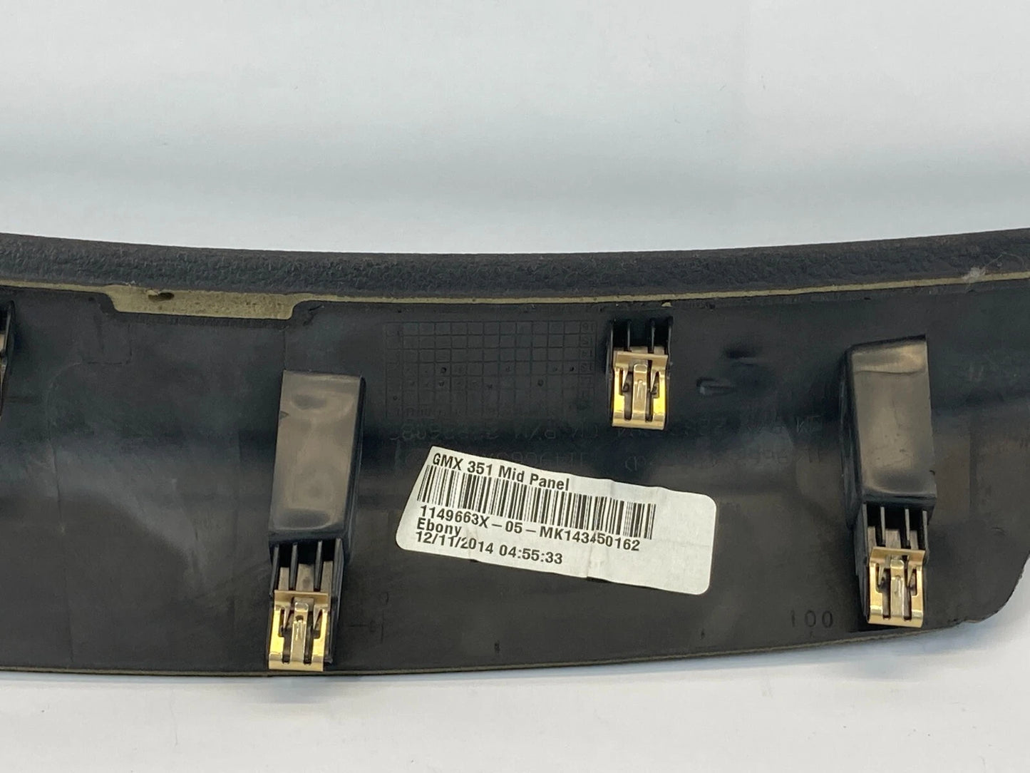 13-15 CHEVROLET MALIBU DASH RIGHT PASSENGER MID PANEL TRIM BEZEL COVER 22826082