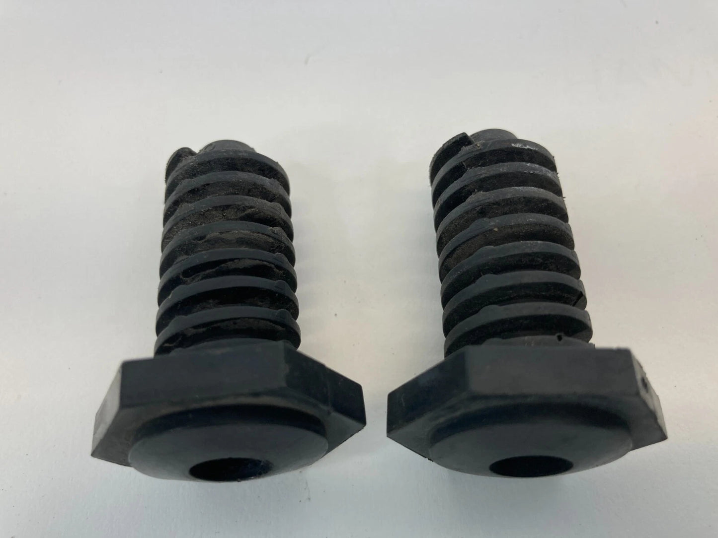 2008-2016 DODGE GRAND CARAVAN HOOD BUMPER ADJUSTMENT RUBBER CUSHION PAIR SET OEM