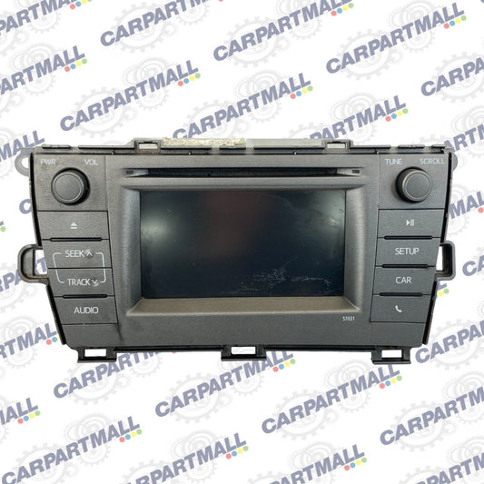 12-15 Toyota Prius AM FM Radio Receiver Information Display Screen 86140-47050