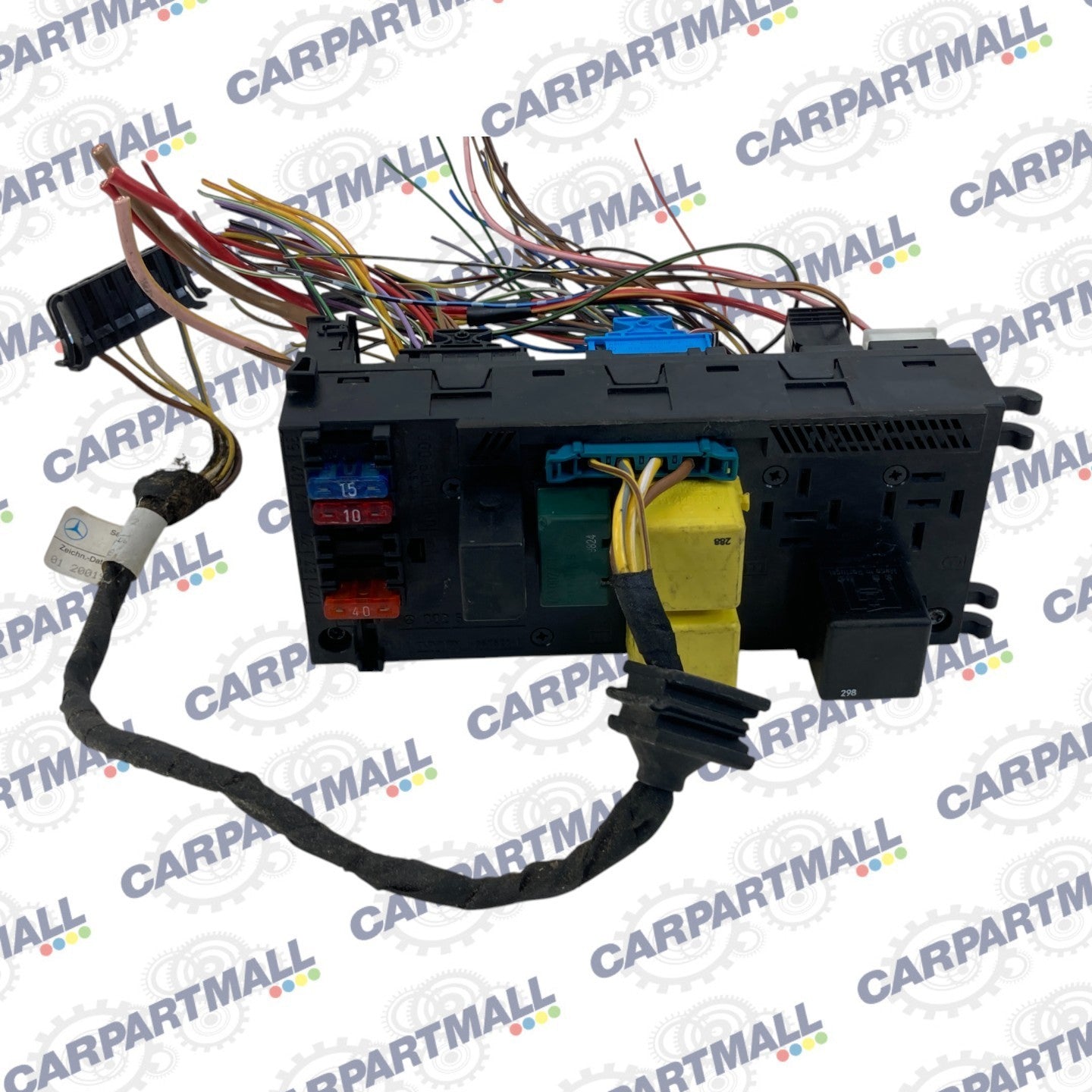 1998-2002 Mercedes-Benz E430 SAM Fuse Relay Box Block 019-545-56-32 OEM