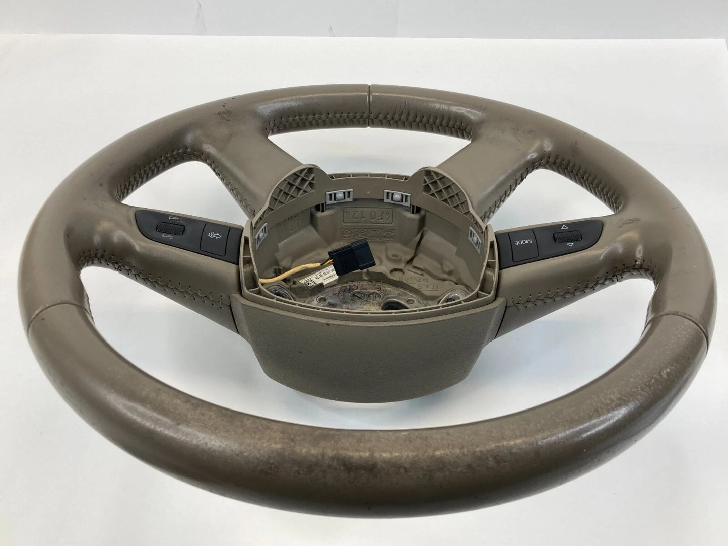 2006 2007 2008 AUDI A6 LEFT DRIVER SIDE STEERING WHEEL 4F0-419-091-DB-1ZH OEM