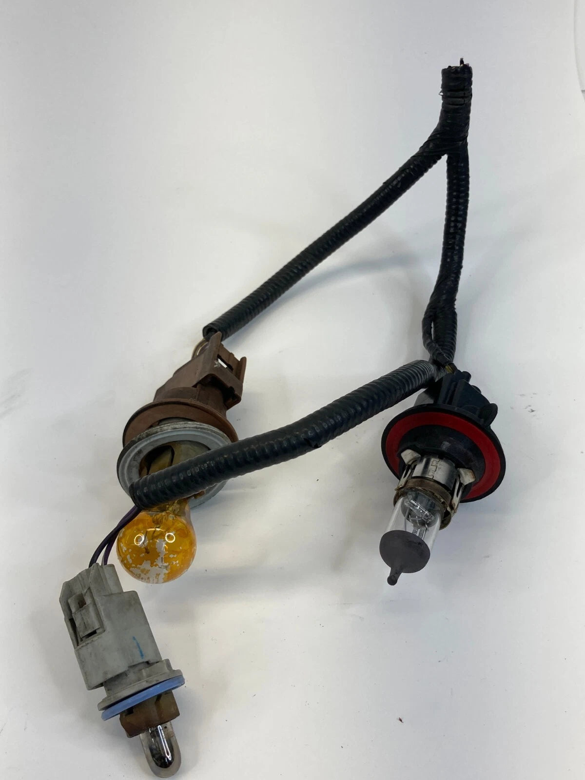 2008 FORD FOCUS SEDAN REAR LEFT TAILLIGHT PIGTAIL WIRE HARNESS SOCKET CONNECTOR
