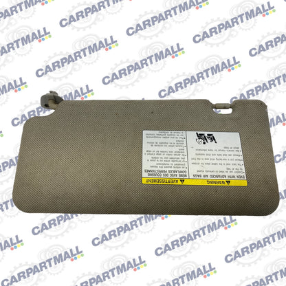 2007-2012 NISSAN VERSA FRONT RIGHT PASSENGER SIDE SUNVISOR SUN VISOR SHADE OEM
