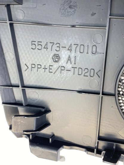 10-15 TOYOTA PRIUS DASH INSTRUMENT PANEL RIGHT PASSENGER SPEAKER COVER TRIM OEM