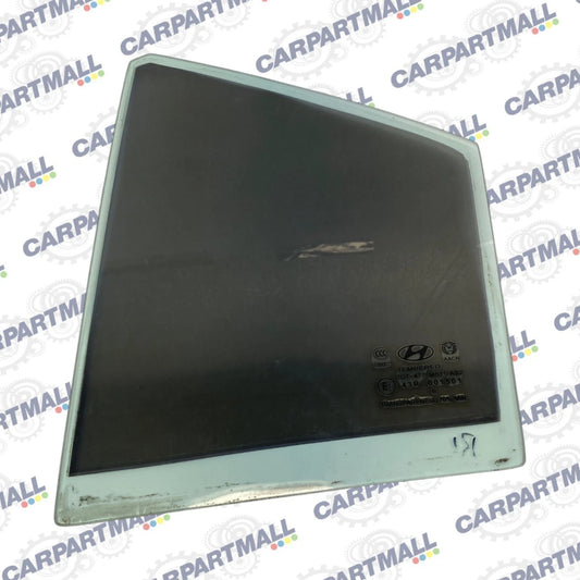 2006-2011 HYUNDAI ACCENT REAR LEFT DOOR VENT QUARTER WINDOW GLASS 43R-001501