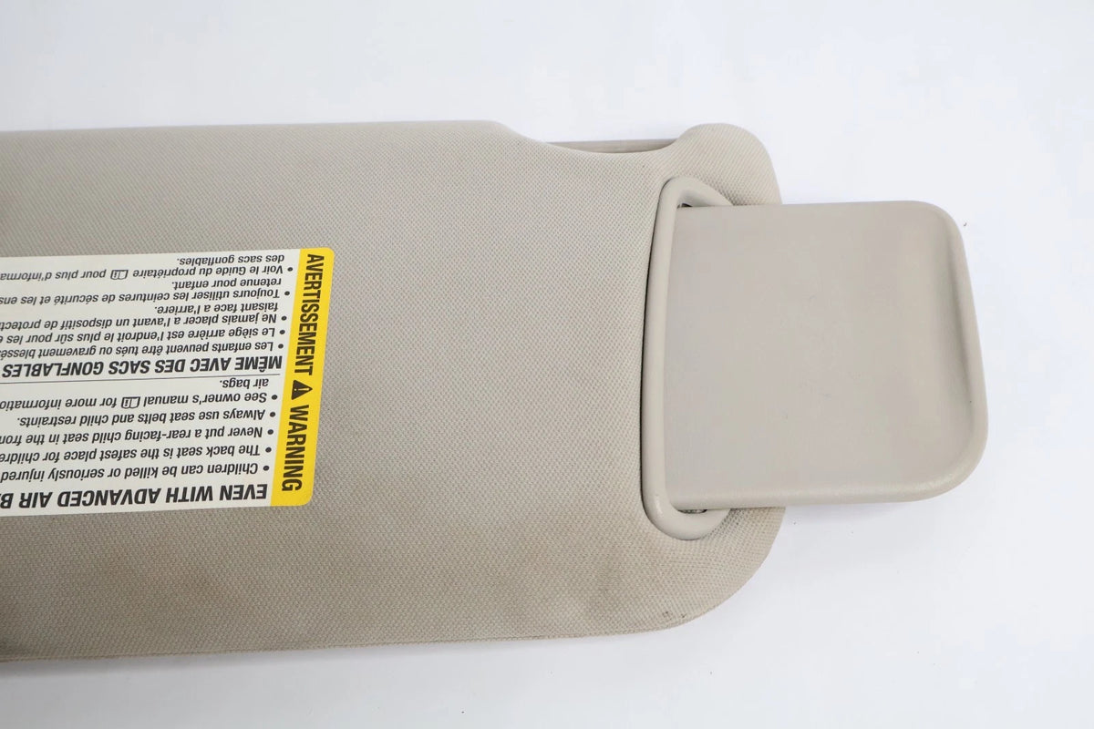 2006-2010 HUMMER H3 ROOF LEFT RIGHT SUNVISOR SUN VISOR SET ILLUMINATED HOMELINK