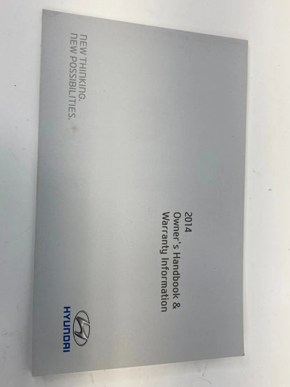 2014 HYUNDAI SANTA FE OWNER'S GUIDE MANUAL BOOK INFORMATION SET WITH CASE OEM