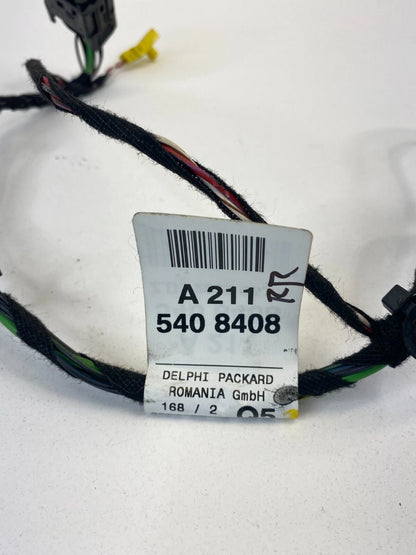2003-2009 MERCEDES BENZ E320 REAR RIGHT DOOR WIRING WIRE HARNESS A2115408408 OEM