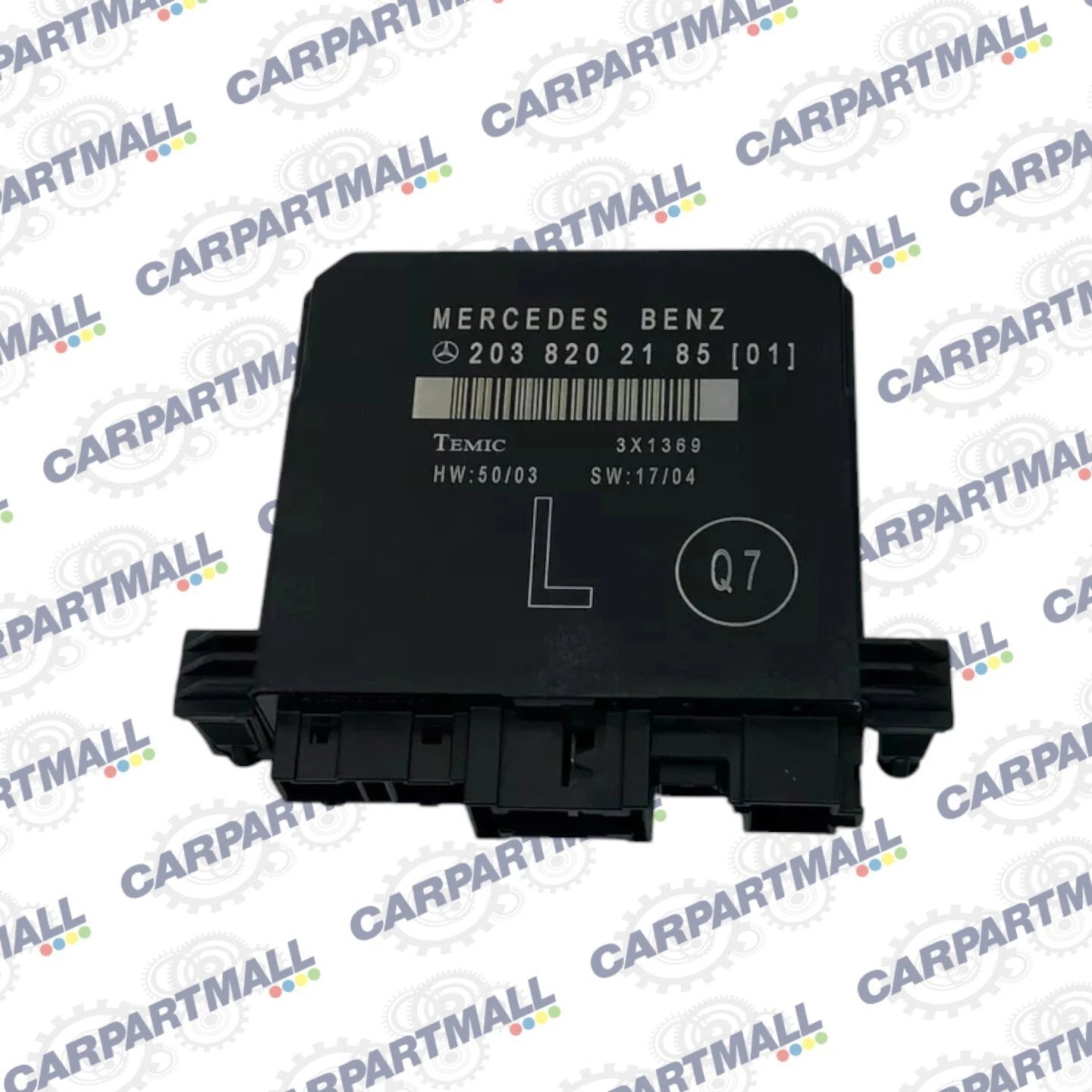 2006 2007 MERCEDES-BENZ C280 REAR LEFT DOOR MULTIPLEX CONTROL MODULE 2038202185