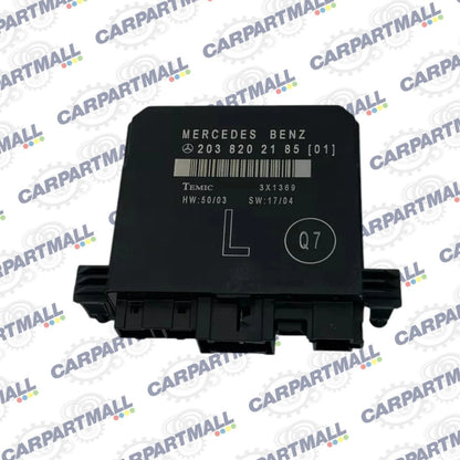 2006 2007 MERCEDES-BENZ C280 REAR LEFT DOOR MULTIPLEX CONTROL MODULE 2038202185
