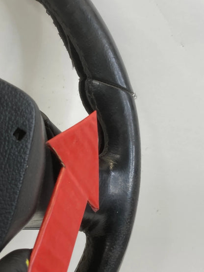 2003-2006 INFINITI G35 SEDAN STEERING WHEEL CRUISE CONTROL AUDIO SWITCH LEATHER