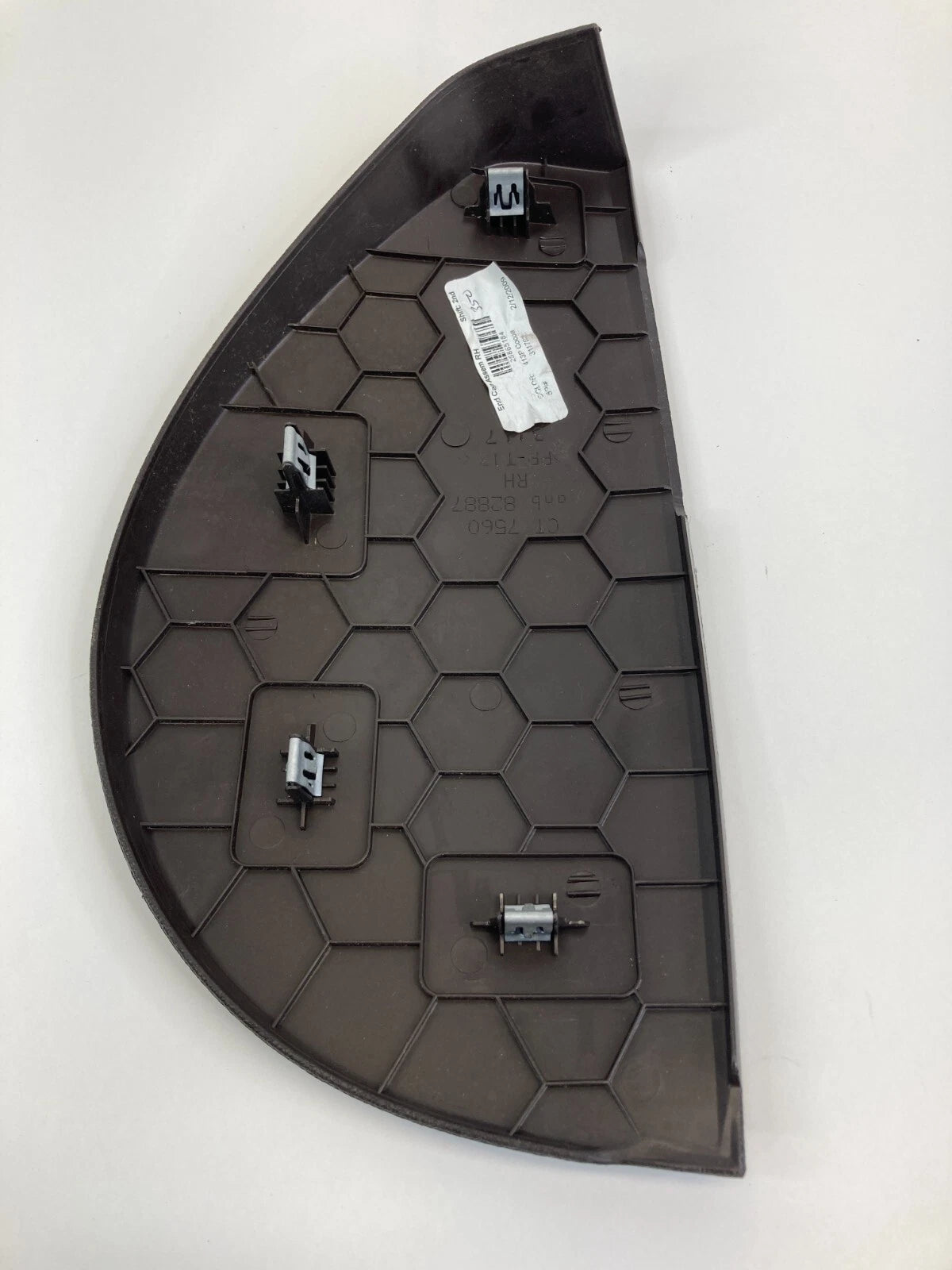 2008-2017 BUICK ENCLAVE DASH RIGHT SIDE END CAP ACCESS COVER TRIM 25865184 OEM