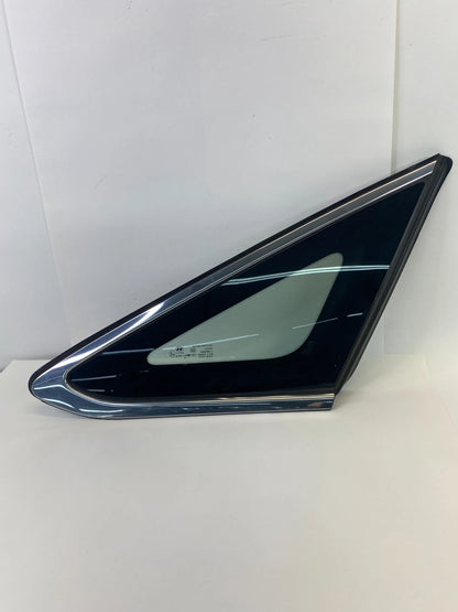 2015-2019 HYUNDAI SONATA REAR RIGHT SIDE QUARTER PANEL WINDOW GLASS OEM