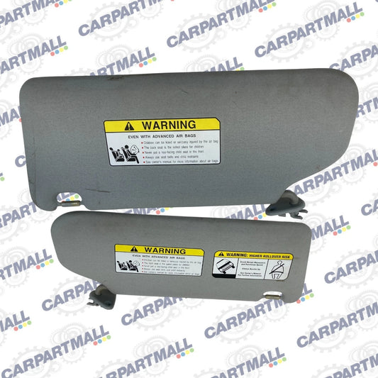 2011 2012 Outlander Sport Driver & Passenger Sunvisor Sun Visor Pair SET OEM