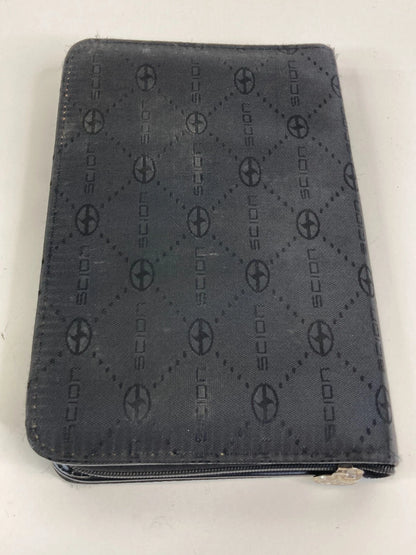 2006 06 SCION TC BASE OWNERS MANUAL GUIDE INFOMATION BOOK W/ CASE OEM