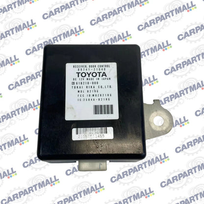 2005-2010 SCION TC 2.4L 16V RECEIVER DOOR CONTROL MODULE 89741-21040 OEM