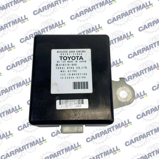 2005-2010 SCION TC 2.4L 16V RECEIVER DOOR CONTROL MODULE 89741-21040 OEM