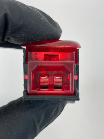 2007-2016 AUDI A4 REAR LEFT DOOR PANEL WARNING LIGHT LAMP RED 6Y0-947-411 OEM