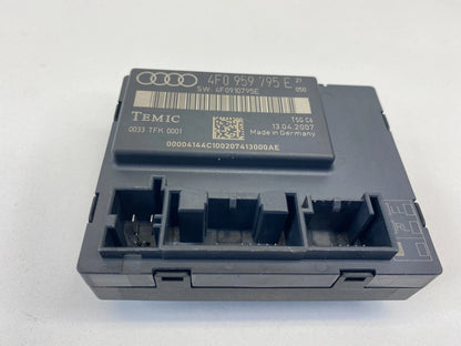 2006 2007 AUDI A6 QUATTRO REAR LEFT DOOR COMPUTER CONTROL MODULE 4F0-959-795 OEM