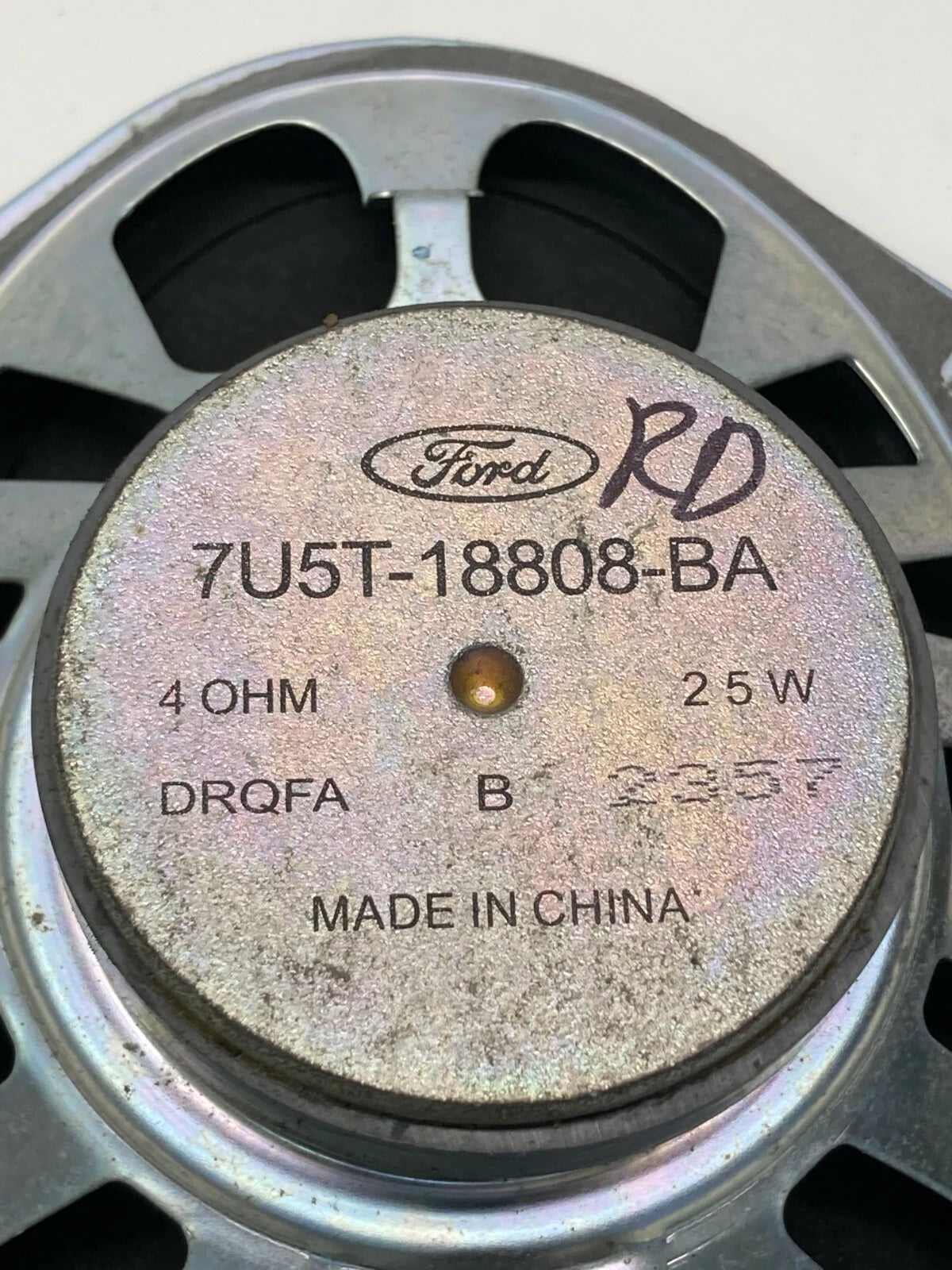 2001-2012 FORD ESCAPE REAR LEFT DOOR SOUND SPEAKER AUDIO 7U5T-18808-BA OEM