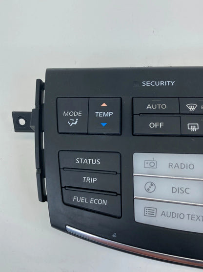 06 07 Infiniti M35 AC HEATER TEMPERATURE CONTROL W/ NAVIGATION 28395-EH000 OEM