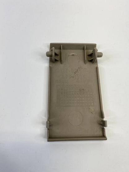 03-08 TOYOTA COROLLA REAR CHILD ANCHOR SEAT COVER TRIM CAP 73717-02010-A OEM