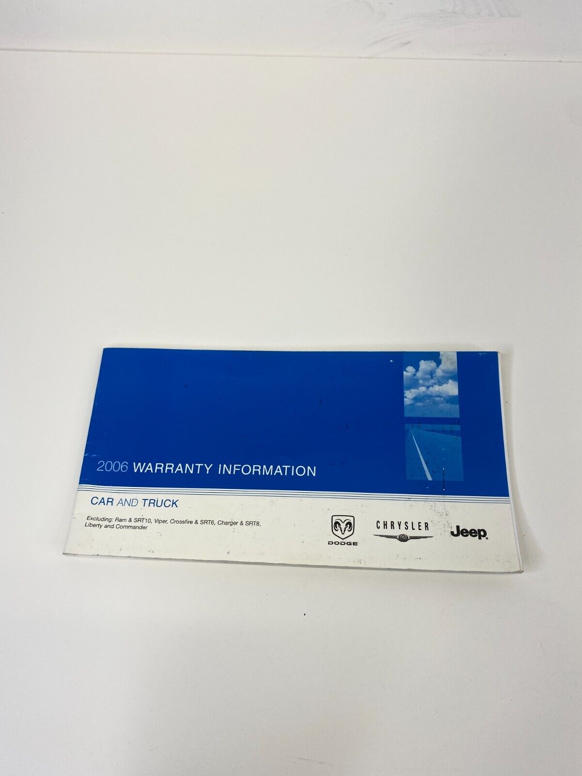 2006 Chrysler Town & Country Owner Manual Warranty Information Guide W/ Case OEM