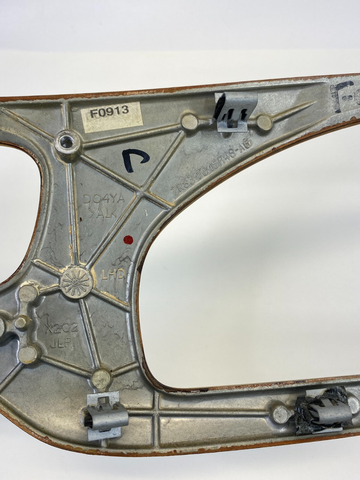 2003 2004 Jaguar S-Type 4-DR Speedometer Cluster Bezel Trim Shroud 2R83F045H48AE