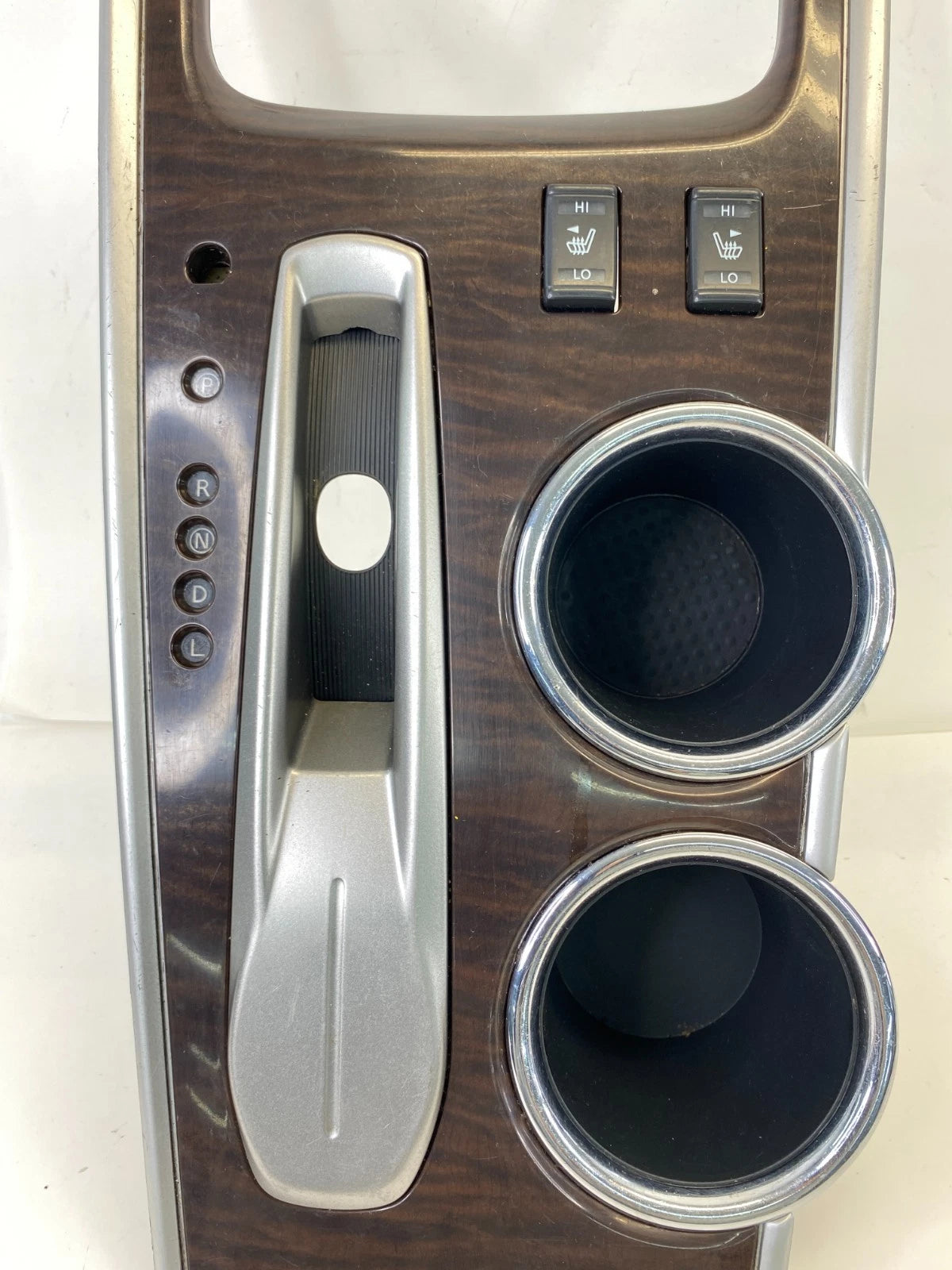 2013-2016 NISSAN PATHFINDER CENTER CONSOLE FLOOR SHIFT SHIFTER BEZEL CUP HOLDER