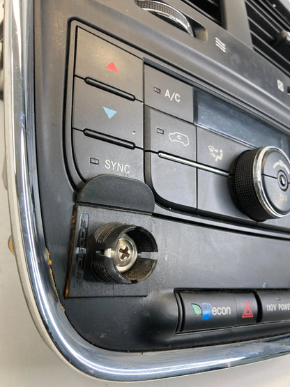 12-20 DODGE GRAND CARAVAN CLIMATE CONTROL TRIM BEZEL W/ AIR VENT P55111236AF OEM