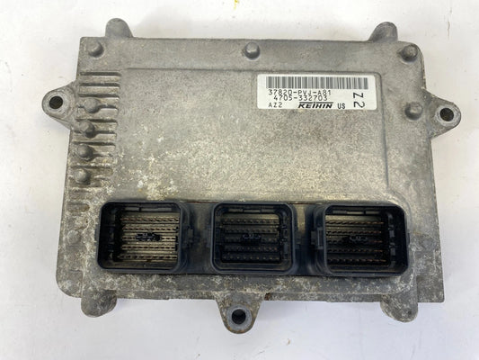 2006 HONDA PILOT 3.5L V6 A/T 4WD ENGINE COMPUTER CONTROL MODULE 37820-PVJ-A81