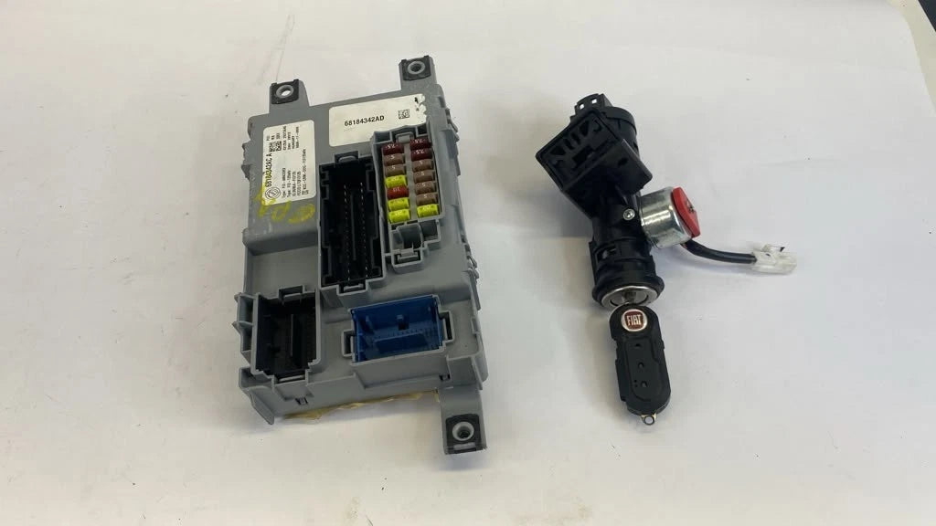 2012-2017 FIAT 500 1.4L AT BODY CONTROL MODULE W/ IGNITION SWITCH 68184342AD